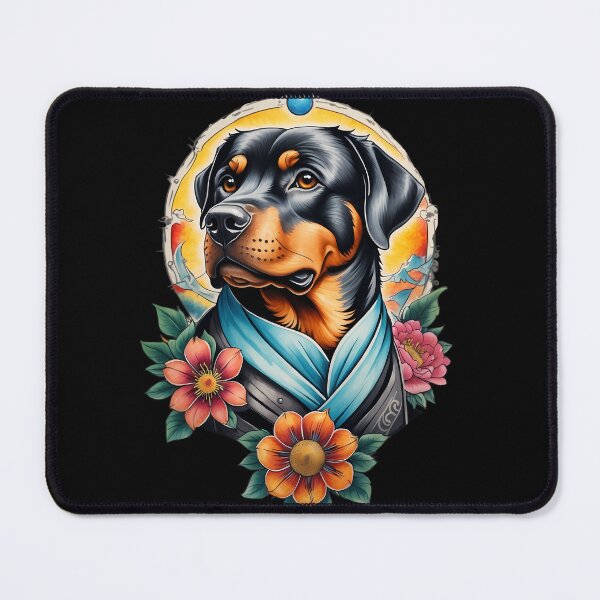 Item preview, Rottweiler face designed and sold by LaldyAnimals.