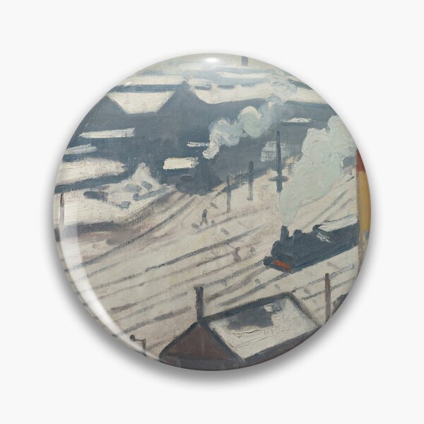 Item preview, Albert Marquet |  Montparnasse Station Under the Snow art by Albert Marquet   designed and sold by TeeARTHY.