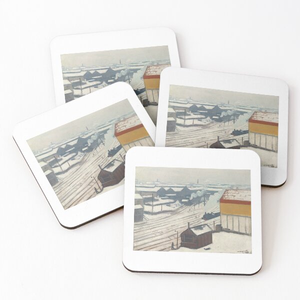 Item preview, Albert Marquet |  Montparnasse Station Under the Snow art by Albert Marquet   designed and sold by TeeARTHY.