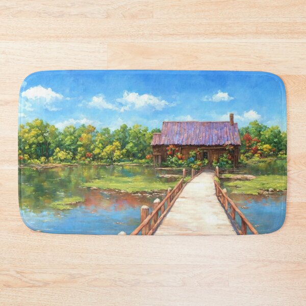 Item preview, A Bridge to Tranquility designed and sold by Delemore Art.