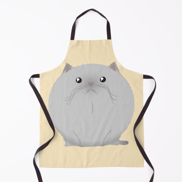 Item preview, Sfurical round colorpoint siamese burmese grey cat designed and sold by meldra.