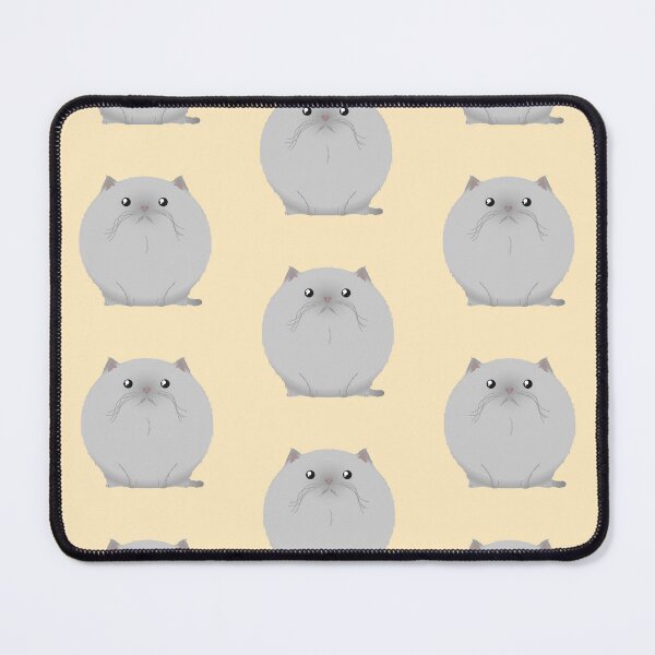 Item preview, Sfurical round colorpoint siamese burmese grey cat designed and sold by meldra.