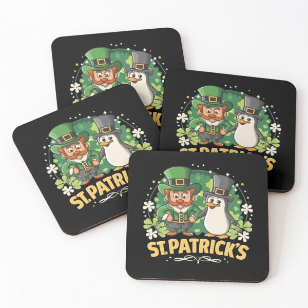 Item preview, St. Patrick's Penguin designed and sold by sycho25.