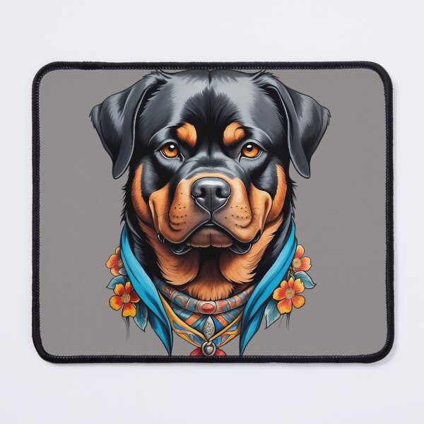 Item preview, Rottweiler face designed and sold by LaldyAnimals.