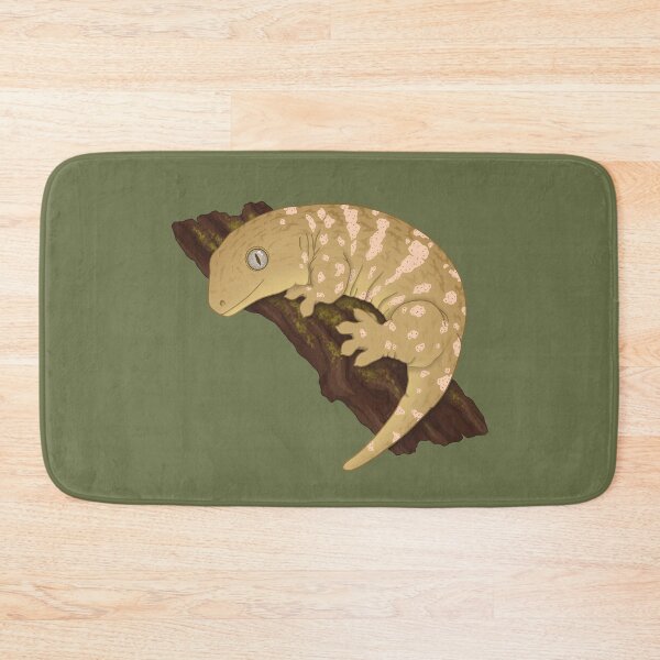 Item preview, New Caledonian Giant Gecko or Leachianus Gecko (Leachie) Dark BG designed and sold by anacecilia.