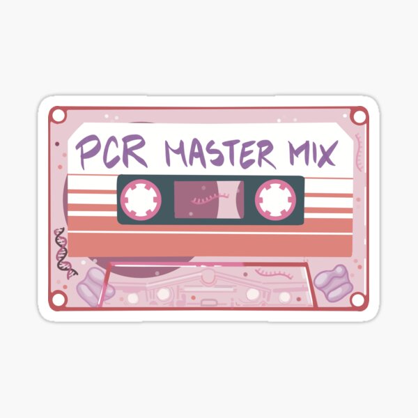 Item preview, PCR Master Mix Cassette (Pink) designed and sold by Science Lab Designs.