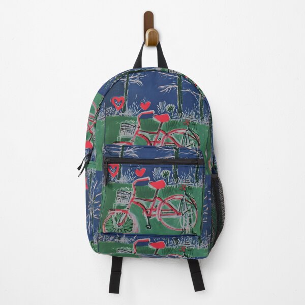 Item preview, Whirlwind of Romance- Pedaling Through Parisian Streets with Fauvist Splendor and Vivid Love designed and sold by OlfactoART Studio.