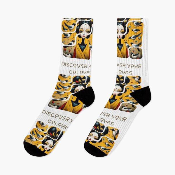 Item preview, Discover your colours, geisha manga artpiece,  designed and sold by Coolparrotgirl.