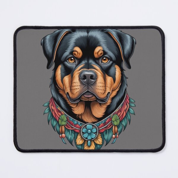 Item preview, Rottweiler face designed and sold by LaldyAnimals.