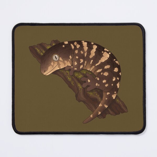 Item preview, New Caledonian Giant Gecko or Leachianus Gecko (Leachie) Dark BG designed and sold by anacecilia.