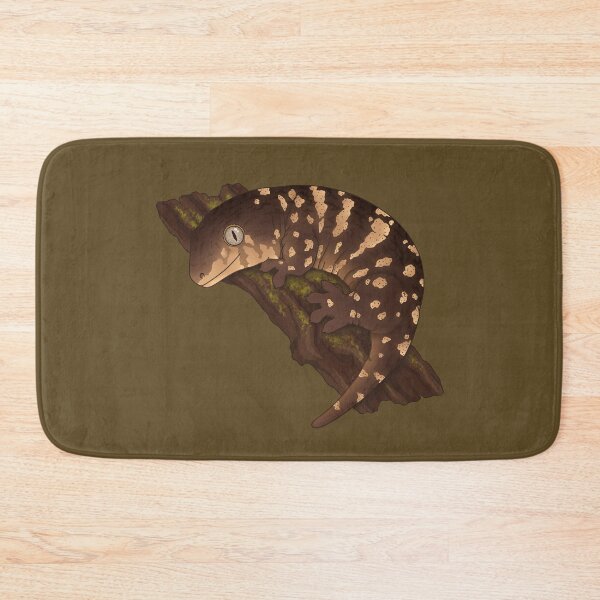 Item preview, New Caledonian Giant Gecko or Leachianus Gecko (Leachie) Dark BG designed and sold by anacecilia.
