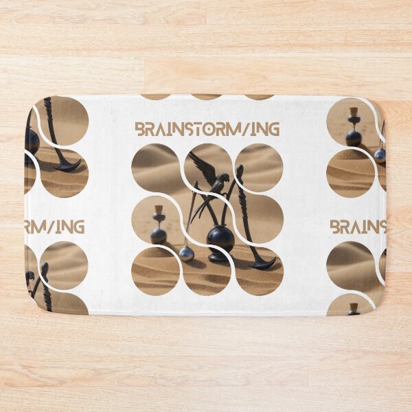 Item preview, Sand and bird  Brainstorming, abstract art piece,  designed and sold by Coolparrotgirl.