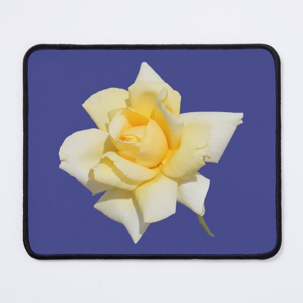 Item preview, A Pretty Yellow Rose on Blue Violet designed and sold by STHogan2.