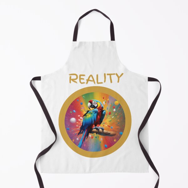 Item preview, Reality parrot abstract artpiece, reality designed and sold by Coolparrotgirl.