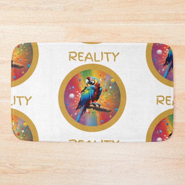 Item preview, Reality parrot abstract artpiece, reality designed and sold by Coolparrotgirl.