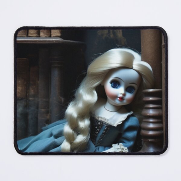 Item preview, Beautiful Old Blue Haunted Doll designed and sold by TheDarkWardrobe.