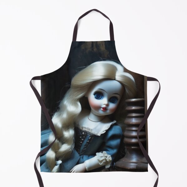 Item preview, Beautiful Old Blue Haunted Doll designed and sold by TheDarkWardrobe.