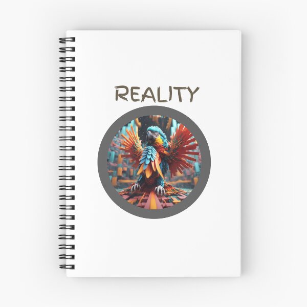 Item preview,  Reality parrot dark abstract artpiece, reality designed and sold by Coolparrotgirl.