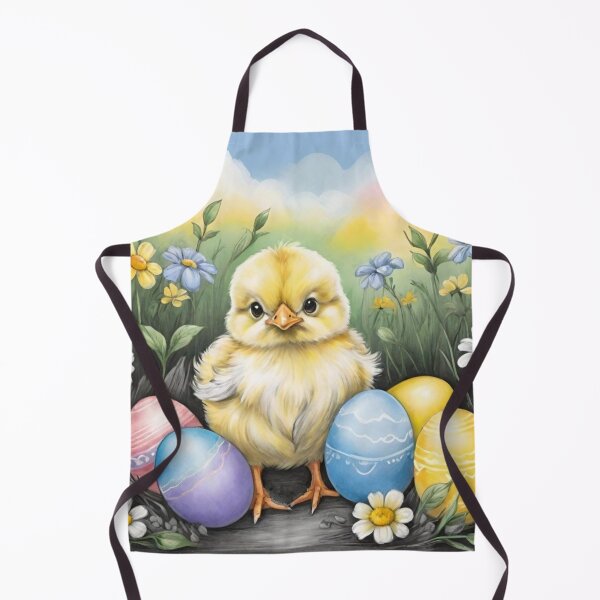 Item preview, Colorful Festive Easter Eggs Easter Bunny Spring Flowers Version 222 designed and sold by DreamingAwake1.
