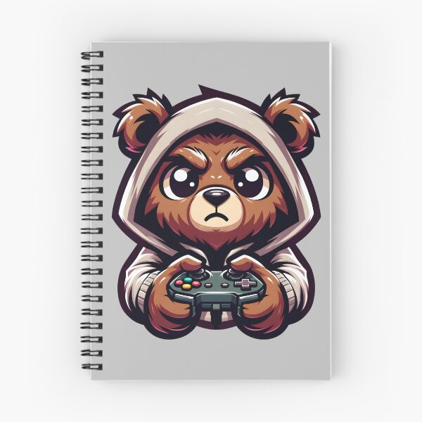 Item preview, Focused Gamer Bear: Joystick Master designed and sold by Kwanbaba21.