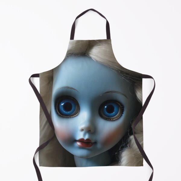 Item preview, Beautiful Old Blue Haunted Doll designed and sold by TheDarkWardrobe.