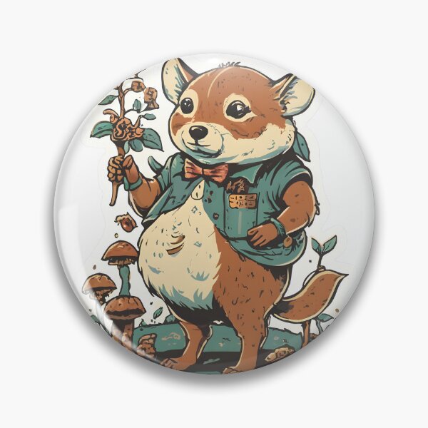 Item preview, whimsical and anthropomorphic animals engaging in human-like activities. sticker designed and sold by ArtshirtGroup.