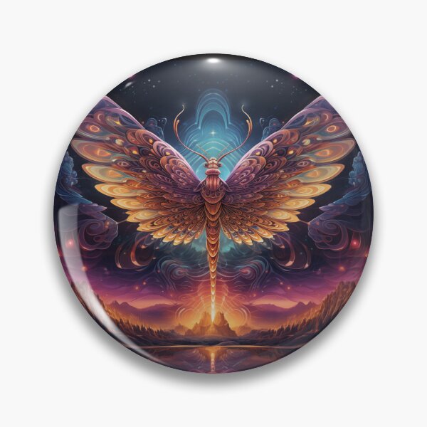 Artikelvorschau, DMT-Kunst ... Die Mutter der Motten entworfen und verkauft von TheGlassPortal.