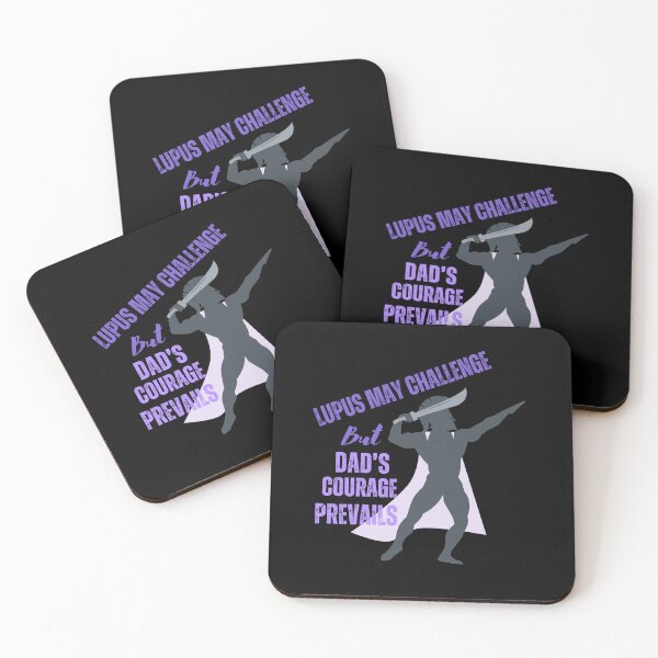 Item preview, Lupus may challenge, but dad's courage prevails designed and sold by scientiafemina.
