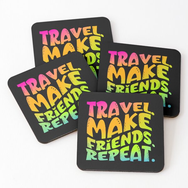 Item preview, Girl's Getaway: Travel, Make Friends, Repeat in Paradise! | Dive into Crystal Clear Waters with Your Squad designed and sold by Sun Sand & Sea Art.