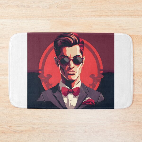 Item preview, serious man with glasses designed and sold by Digitmania1.
