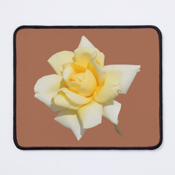 Item preview, Pretty Yellow Rose on Brown designed and sold by STHogan2.