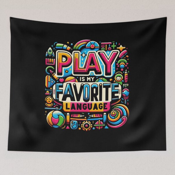 Item preview, Play Is My Favorite Language Speech Pathologist designed and sold by Chmielayka.