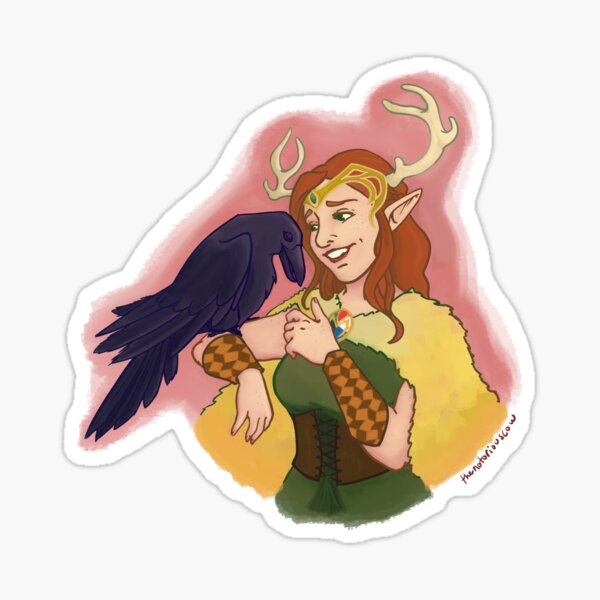Item preview, An Ashari and Her Guardian designed and sold by thenotoriouscow.
