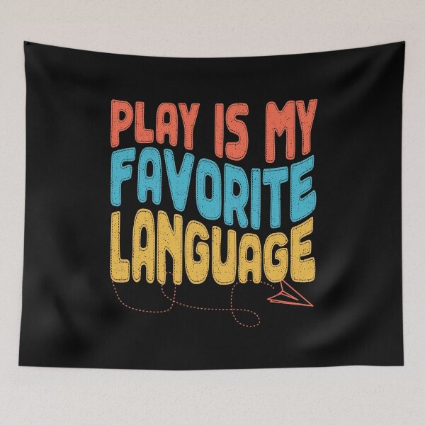 Item preview, Play Is My Favorite Language Speech Pathologist designed and sold by Chmielayka.