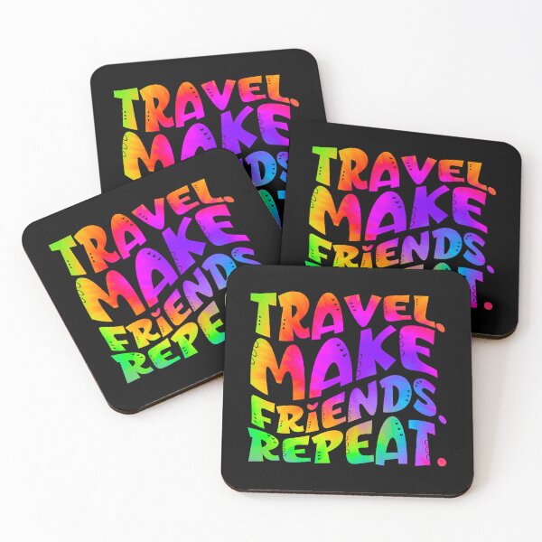 Item preview, Island Escape: Travel, Make Friends, Repeat in Paradise! | Dive into Crystal Clear Waters with Your Crew designed and sold by Sun Sand & Sea Art.