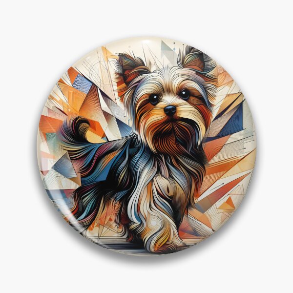Item preview, Vibrant Yorkshire Terrier designed and sold by PawspectCreate.
