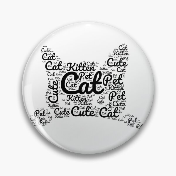 Item preview, Black Cat Made of Words designed and sold by Promoc.