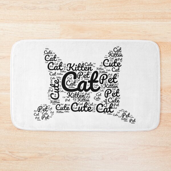 Item preview, Black Cat Made of Words designed and sold by Promoc.