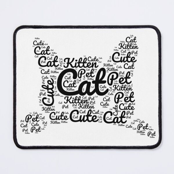 Item preview, Black Cat Made of Words designed and sold by Promoc.