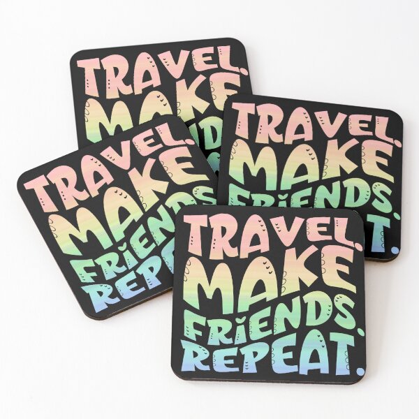 Item preview, Sun, Sand, and Sisterhood: Travel, Make Friends, Repeat on Your Tropical Adventure! | Dive into Bliss" designed and sold by Sun Sand & Sea Art.