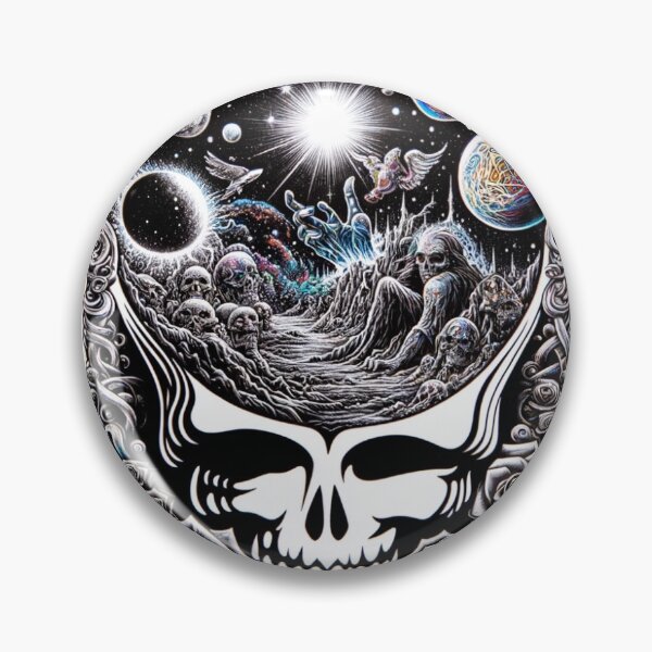Item preview, steal your space death skull grateful designed and sold by dreadfulgate.