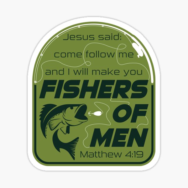 Item preview, Matthew 4:19 Fishers of Men designed and sold by wlkonwtrdesigns.