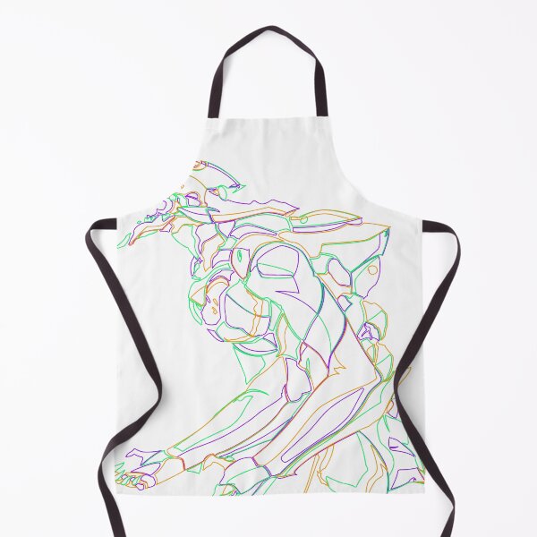 Item preview, Eva Unit 01 neon outline (white variant) designed and sold by SirLoathe.