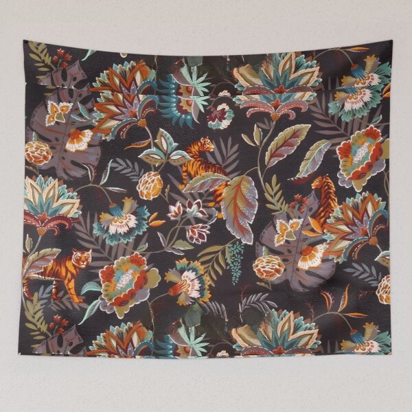 Aperçu de l'œuvre Impression textile florale Bengale créée et vendue par CMooreWorx.