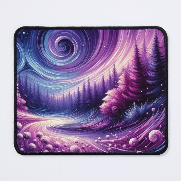Item preview, Purple Whimsical Landscape designed and sold by HarmonyandSage.