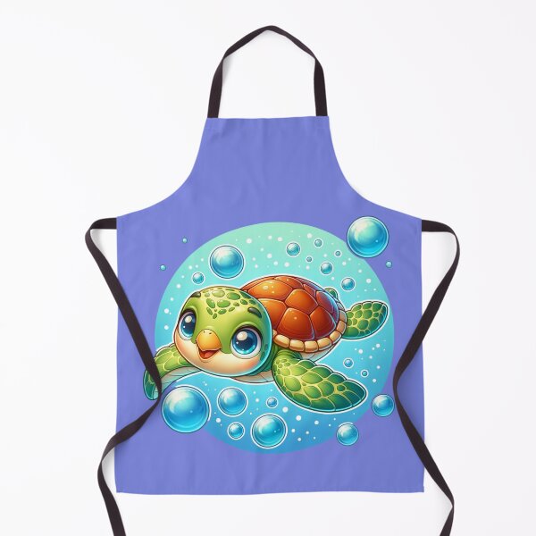 Item preview, Adorable & Cute Sea Turtle Bobby  designed and sold by AnalajiaDesigns.