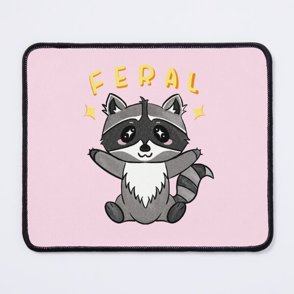 Item preview, Feral Raccoon Cute Sparkles designed and sold by lumidumi.