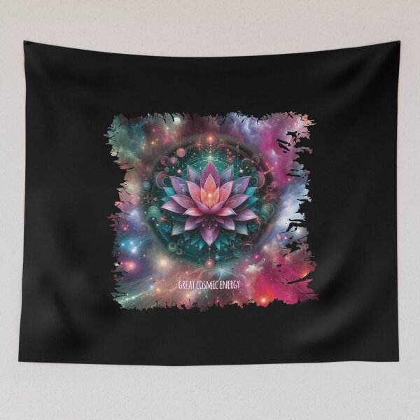 Item preview, Lotus flower - spirituality and great cosmic energy designed and sold by RedGhostDesign.
