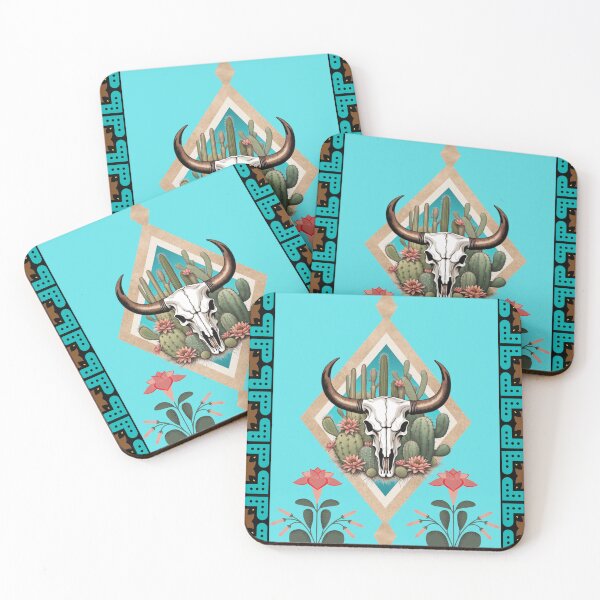 Item preview, Southwestern, Boho,  Bull Skull designed and sold by southerndoll67.