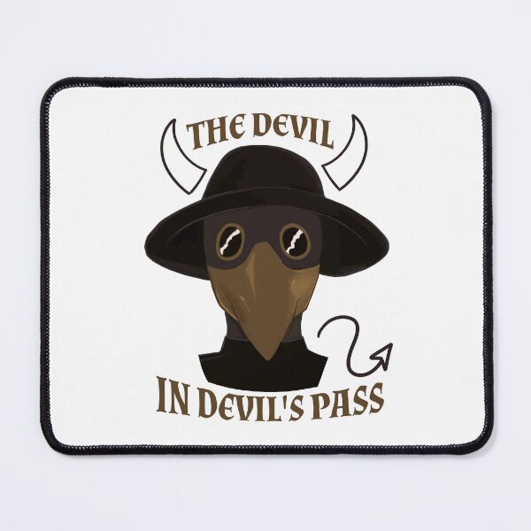 Item preview, The Devil in Devil's Pass (Plague Saint) designed and sold by rorynorth.